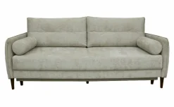 Sofa Lika z funkcją spania tkanina Rosario 461 nogi orzech
