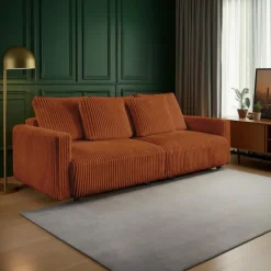 Sofa Loppie z funkcją spania terakota     Ambience 09 GR 3