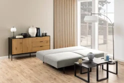 Sofa Malling rozkładana szara jasna