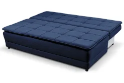 Sofa Mikkeli z funkcją spania granatowa   Neve 77 GR1