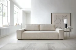 Sofa Molde sztruks beżowy Poso 100