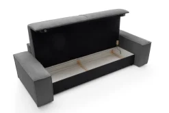 Sofa Molde sztruks szary ciemny Poso 22