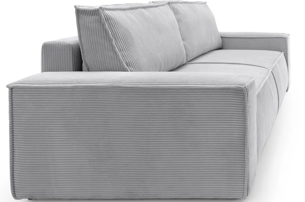 Sofa Molde sztruks szary Poso 55