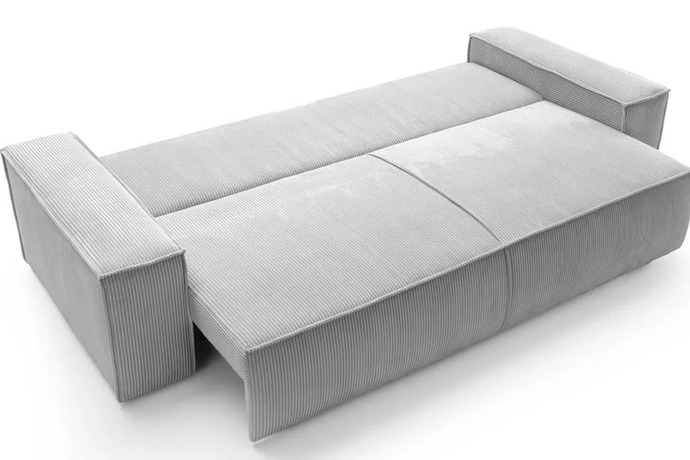 Sofa Molde sztruks szary Poso 55