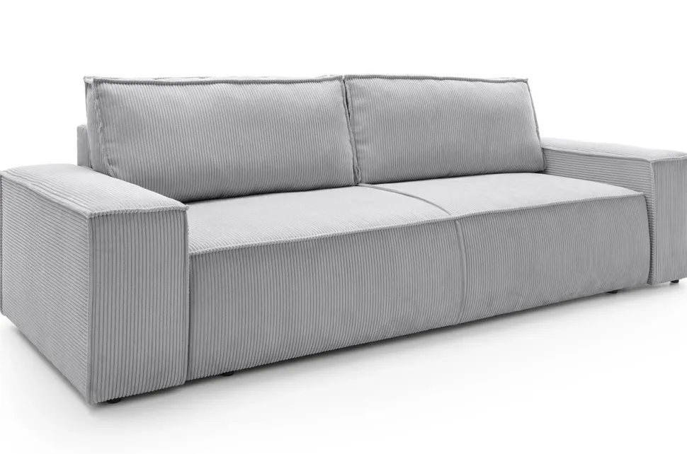 Sofa Molde sztruks szary Poso 55