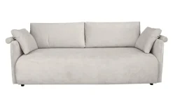 Sofa Mondel z funkcją spania  sztruks     szara jasna