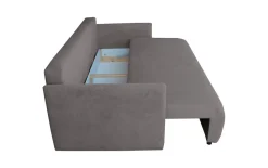 Sofa Mondel z funkcją spania  sztruks     szara ciemna