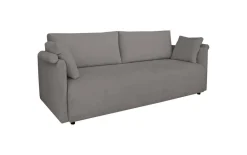 Sofa Mondel z funkcją spania  sztruks     szara ciemna