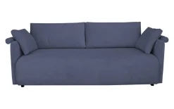 Sofa Mondel z funkcją spania  sztruks     granatowa