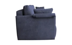 Sofa Mondel z funkcją spania  sztruks     granatowa