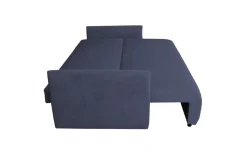 Sofa Mondel z funkcją spania sztruks granatowa