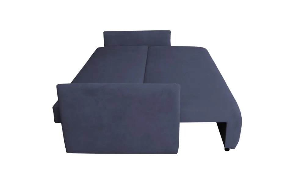 Sofa Mondel z funkcją spania sztruks granatowa
