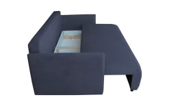 Sofa Mondel z funkcją spania sztruks granatowa