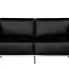 Sofa 2-osobowa Soft GC czarna skóra