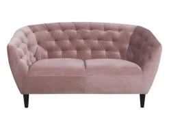 Sofa Ria VIC 2-osobowa różowa