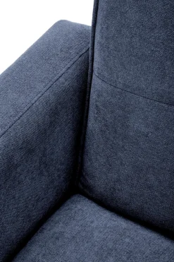 Sofa rozkładana Gyda niebieska z funkcją  narożnika