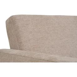 Sofa rozkładana Kells beżowa ciemna/ naturalne nogi