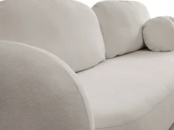 Sofa Salby z funkcją spania szara jasna   Sicuro 65