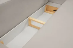 Sofa Salby z funkcją spania szara jasna   Sicuro 65