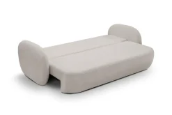 Sofa Salby z funkcją spania szara jasna   Sicuro 65