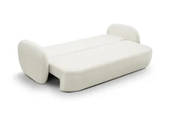 Sofa Salby z funkcją spania biała Sicuro 60