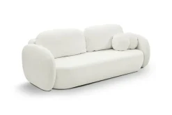 Sofa Salby z funkcją spania biała Sicuro 60