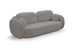 Sofa Salby z funkcją spania szara Sicuro  75
