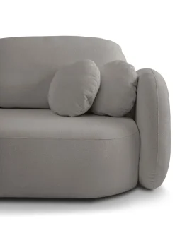 Sofa Salby z funkcją spania szara Sicuro  75