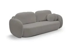 Sofa Salby z funkcją spania szara Sicuro  75