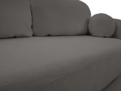 Sofa Salby z funkcją spania antracytowa   Sicuro 80