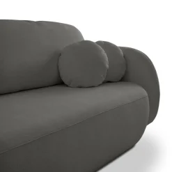 Sofa Salby z funkcją spania antracytowa   Sicuro 80