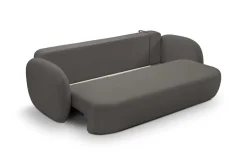 Sofa Salby z funkcją spania antracytowa   Sicuro 80