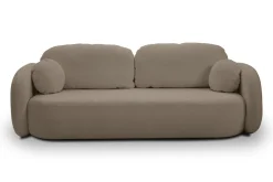 Sofa Salby z funkcją spania brązowa       Sicuro 45