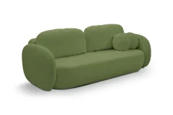 Sofa Salby z funkcją spania zielona       Sicuro 20
