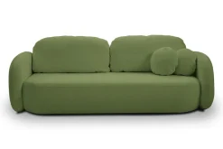 Sofa Salby z funkcją spania zielona       Sicuro 20