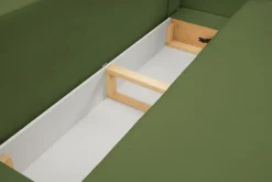 Sofa Salby z funkcją spania zielona       Sicuro 20