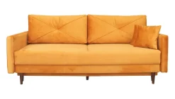 Sofa Saxo z funkcją spania miodowa ciemn