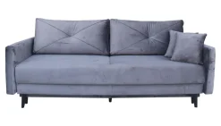 Sofa Saxo z funkcją spania grafit czarne