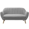Sofa 2-sobowa Bella szara