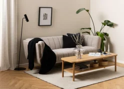 Sofa Tampa trzyosobowa beżowa Monza 60