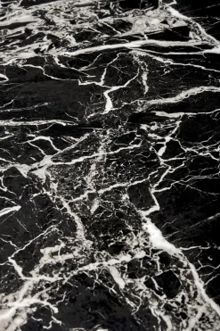 Stół Amber czarny marmur/ złoty