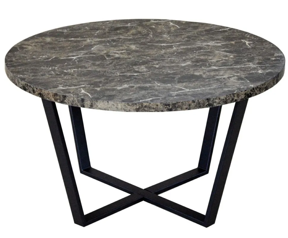 Stół Amble brązowy w stylu hampton