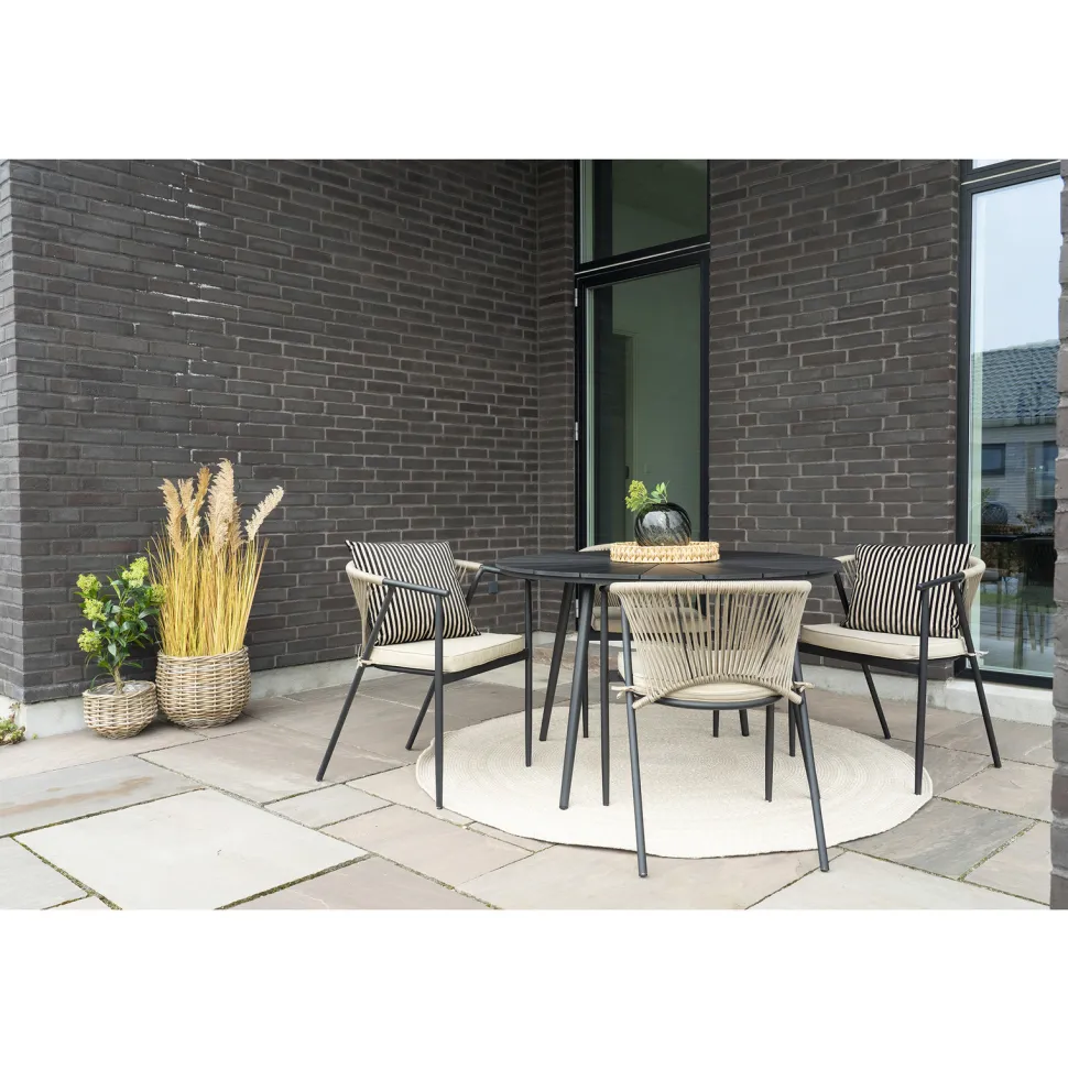 Stół Atlanta 120cm czarny