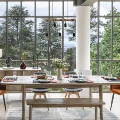 Stół Banila rozkładany akacja 90/180-260cm