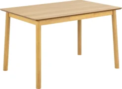 Stół Barlow 120x80cm dąb naturalny