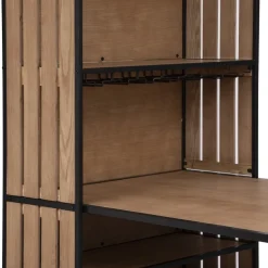 Stół barowy Bakos z półkami