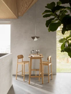 Stół barowy Barlow dąb naturalny