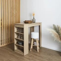 Stół barowy Blox naturalny