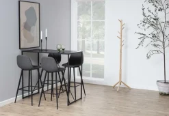 Stół barowy Seaford czarny