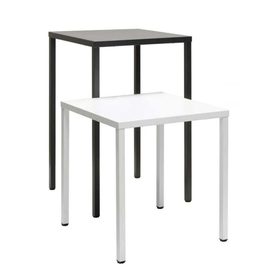 Stół barowy Summer 70x70 cm biały